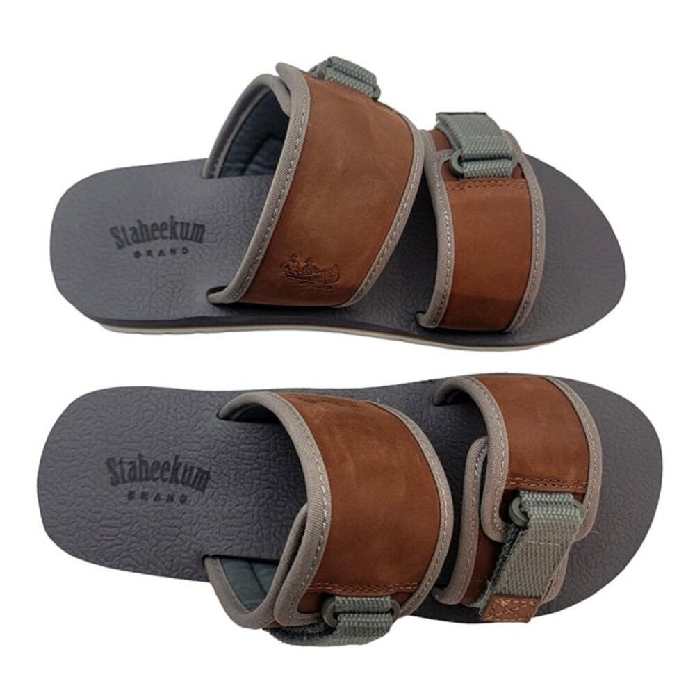 BUY ONE GET ONE FREE Staheekum Seaside Mens Adjustable Strap Slide Sandals. - Picture 5 of 6
